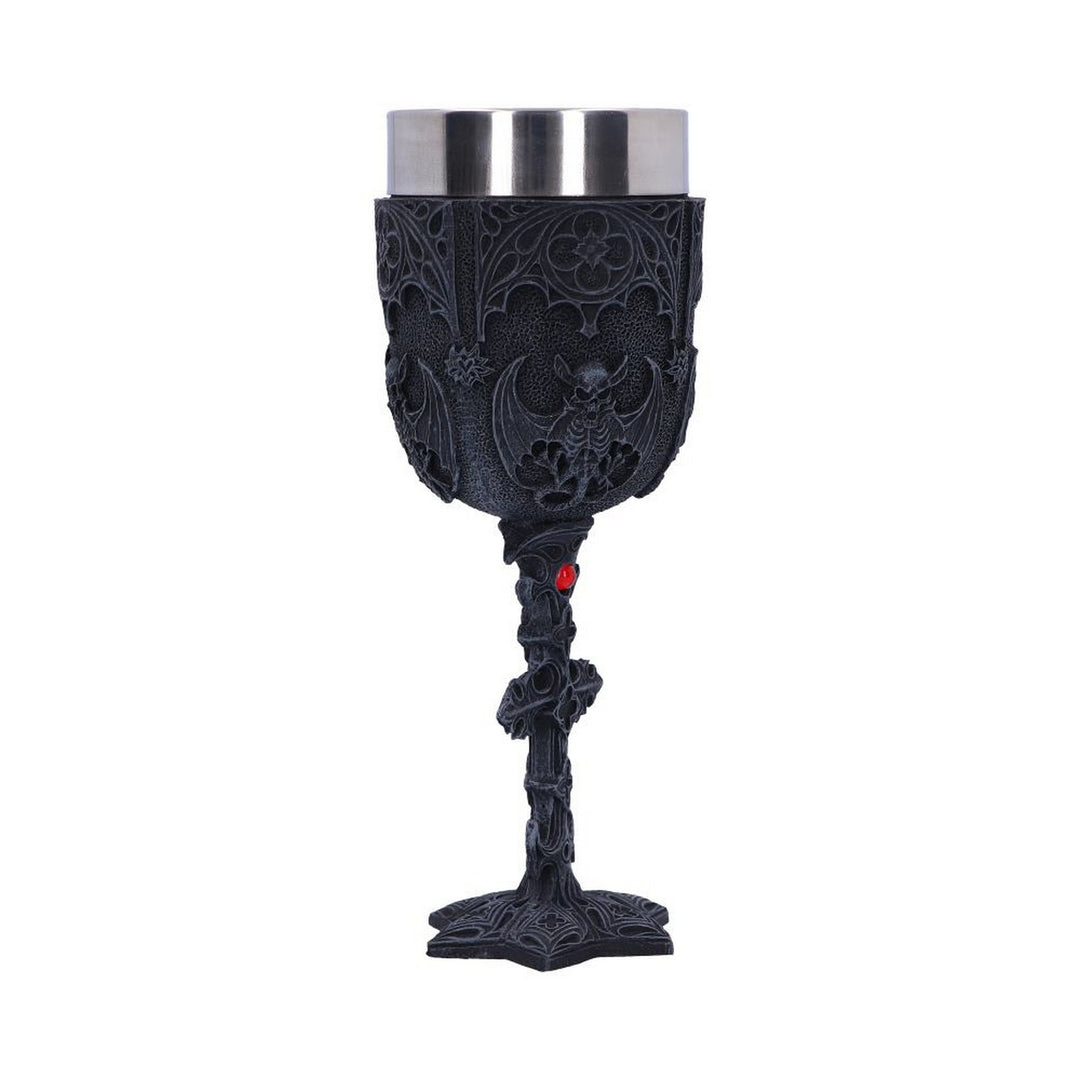 Vampires Goblet Gothic Horror Bat Wine Glass NEM2248