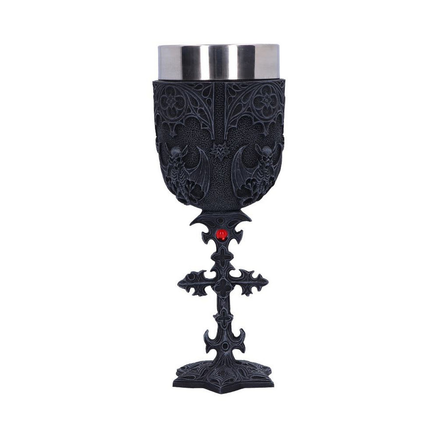Vampires Goblet Gothic Horror Bat Wine Glass NEM2248
