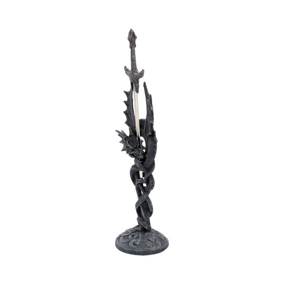 Celtic Realm Letter Opener Black Dragon Sword NEM2406