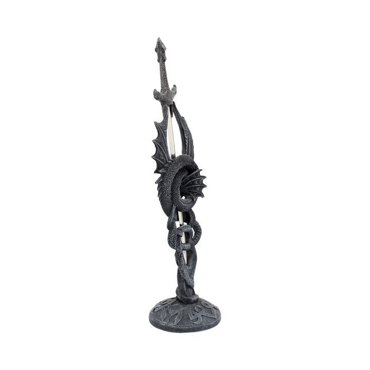 Celtic Realm Letter Opener Black Dragon Sword NEM2406
