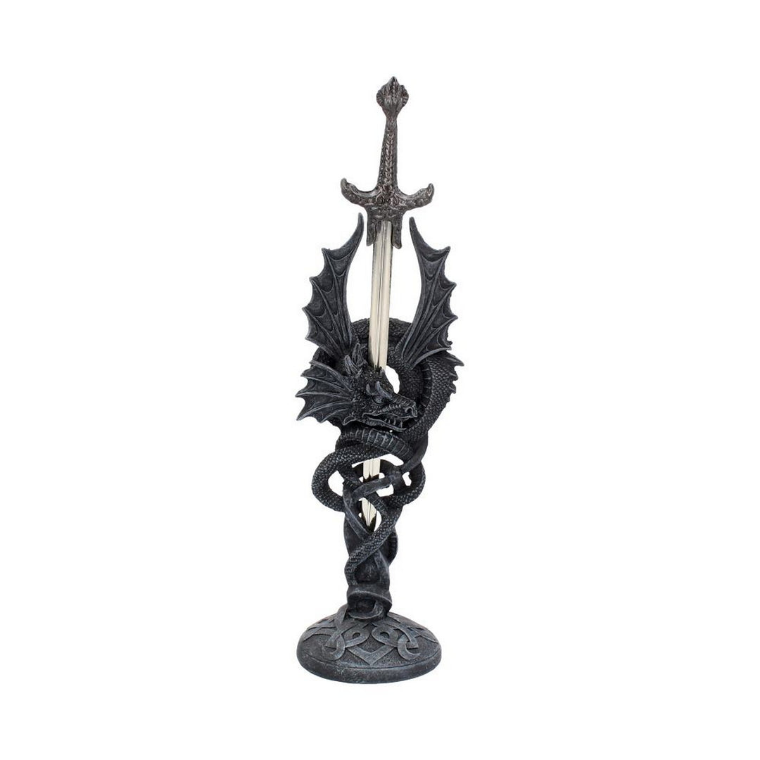 Celtic Realm Letter Opener Black Dragon Sword NEM2406