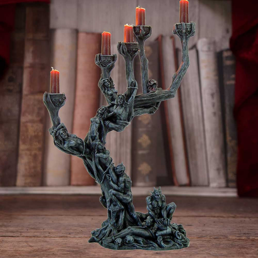 Hells Demon Torture Candelabra Candle Holder 45cm NEM2843