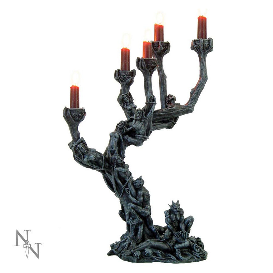 Hells Demon Torture Candelabra Candle Holder 45cm NEM2843