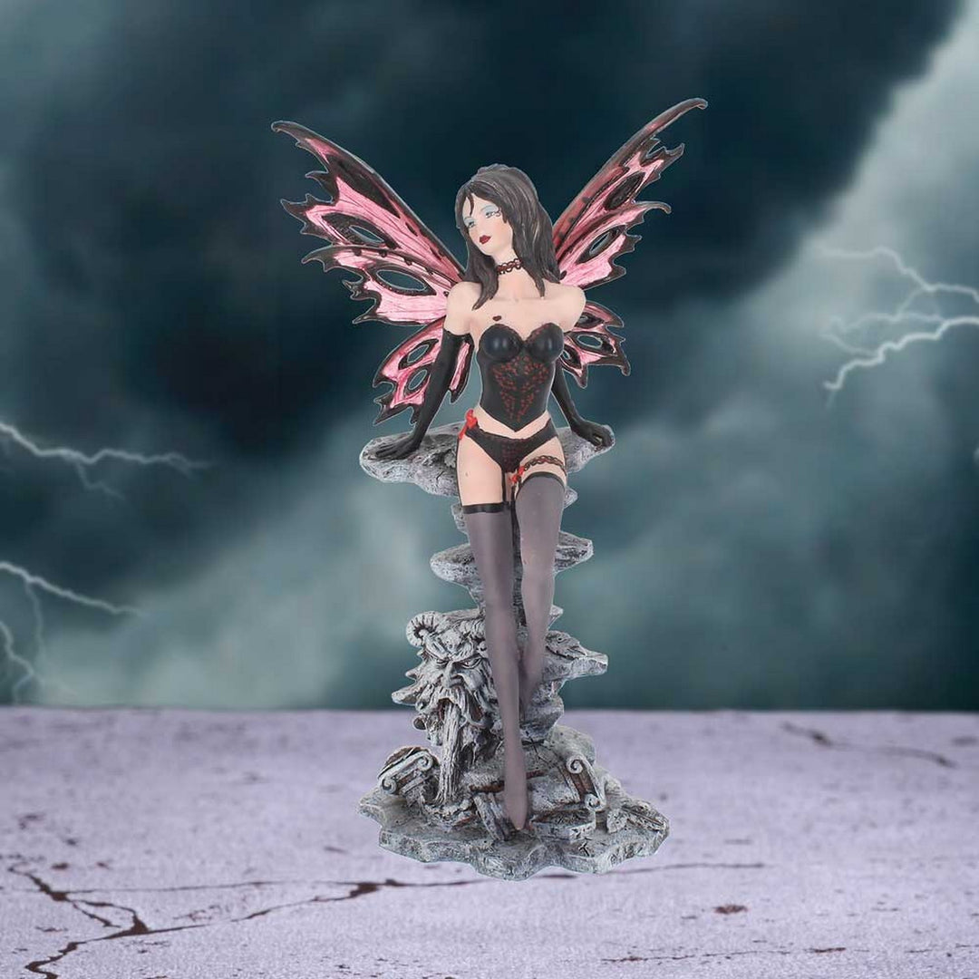 Small Scarlet 28.5cm Seductive Dark Fairy Figurine NEM3235