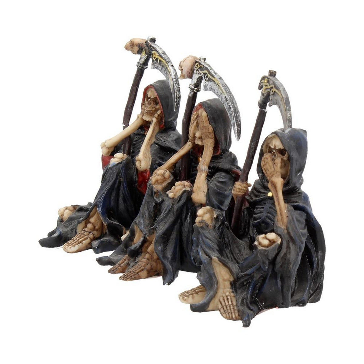 Something Wicked Three Wise Reaper Figurines 9.5cm NEM3858