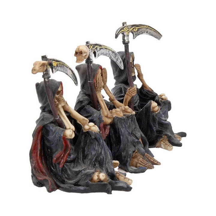 Something Wicked Three Wise Reaper Figurines 9.5cm NEM3858