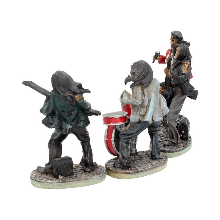 One Hell of a Band Figurine Set Drummer Bassist Guitarist Vocalist Ornament Set NEM3962