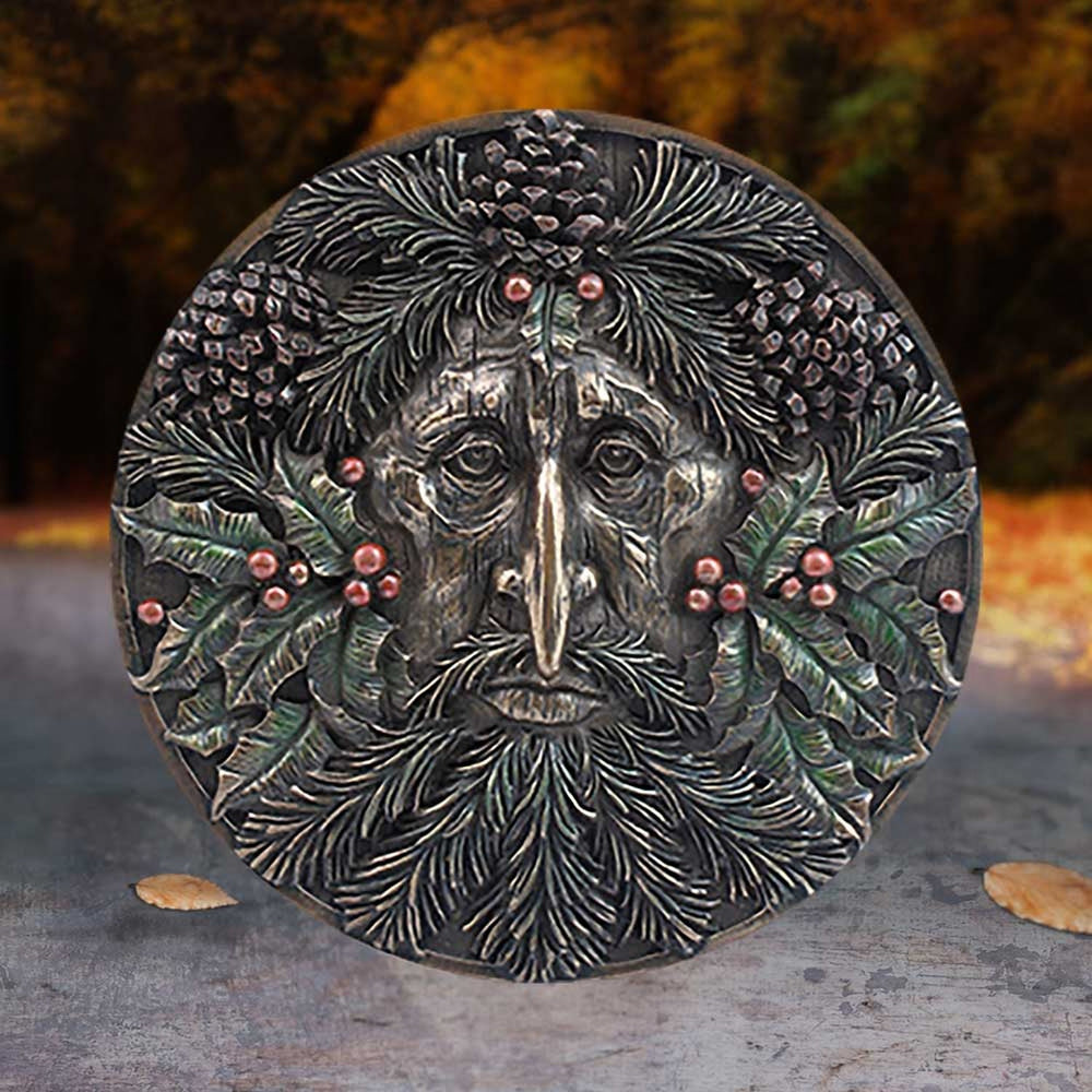 Bronzed Winter Tree Spirit Wall Plaque NEM4106