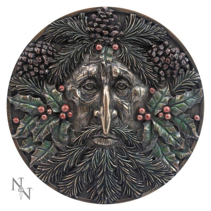 Bronzed Winter Tree Spirit Wall Plaque NEM4106