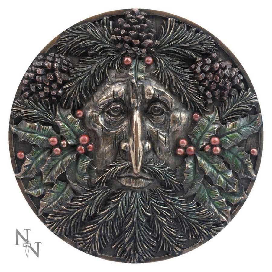 Bronzed Winter Tree Spirit Wall Plaque NEM4106