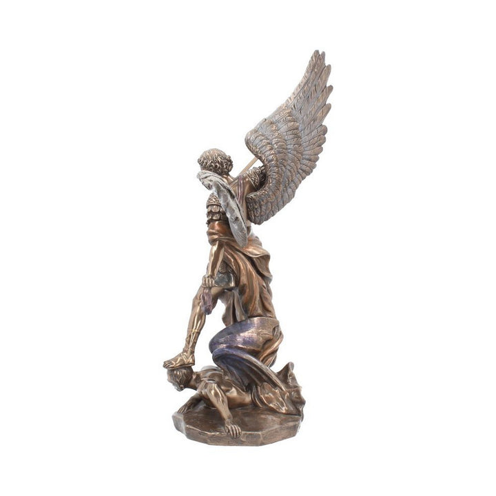 Bronzed Archangel Michael The Religious Warrior 37cm NEM4423