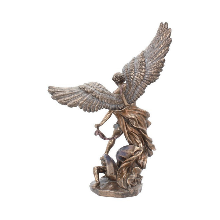 Bronzed Archangel Michael The Religious Warrior 37cm NEM4423