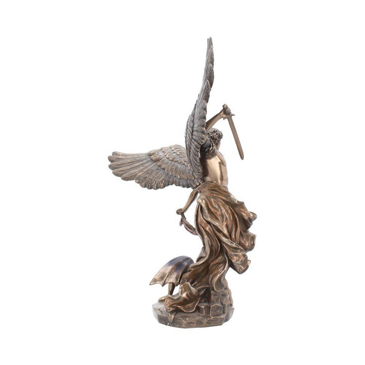 Bronzed Archangel Michael The Religious Warrior 37cm NEM4423
