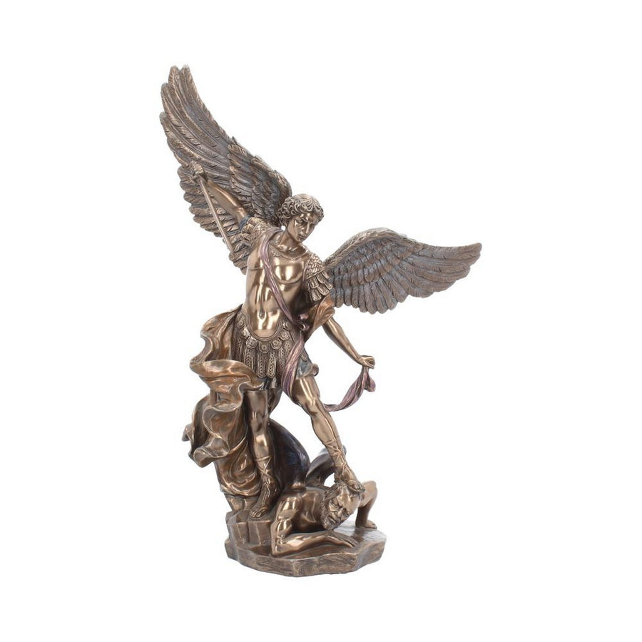 Bronzed Archangel Michael The Religious Warrior 37cm NEM4423