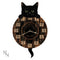 Kitten Tickin' Cat Pendulum Clock NEM6050