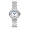 Cerruti Silver Bracelet White Pearl Dial Watch CIWLG0012202