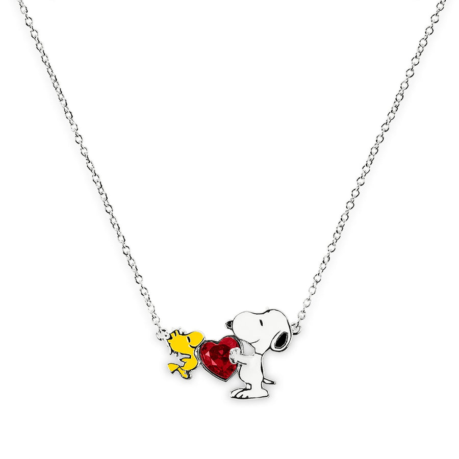 Peanuts Snoopy Necklace NF00747SRPL-18.PH