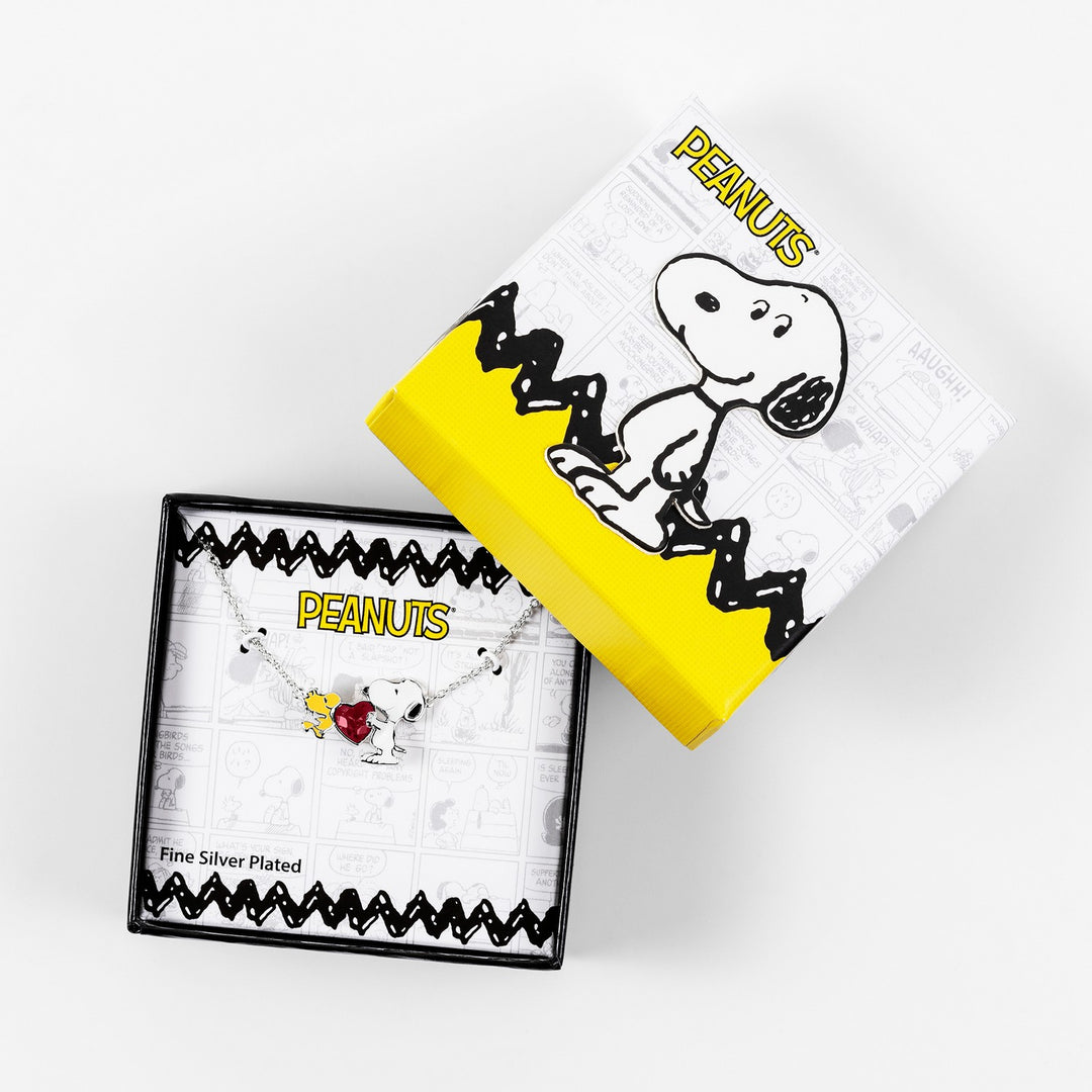 Peanuts Snoopy Necklace NF00747SRPL-18.PH