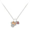 Disney Mickey & Minnie With Stones Necklace NF00926TRML-16.PH