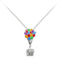 Disney Up Balloon House Necklace NF00939SL-18.PH