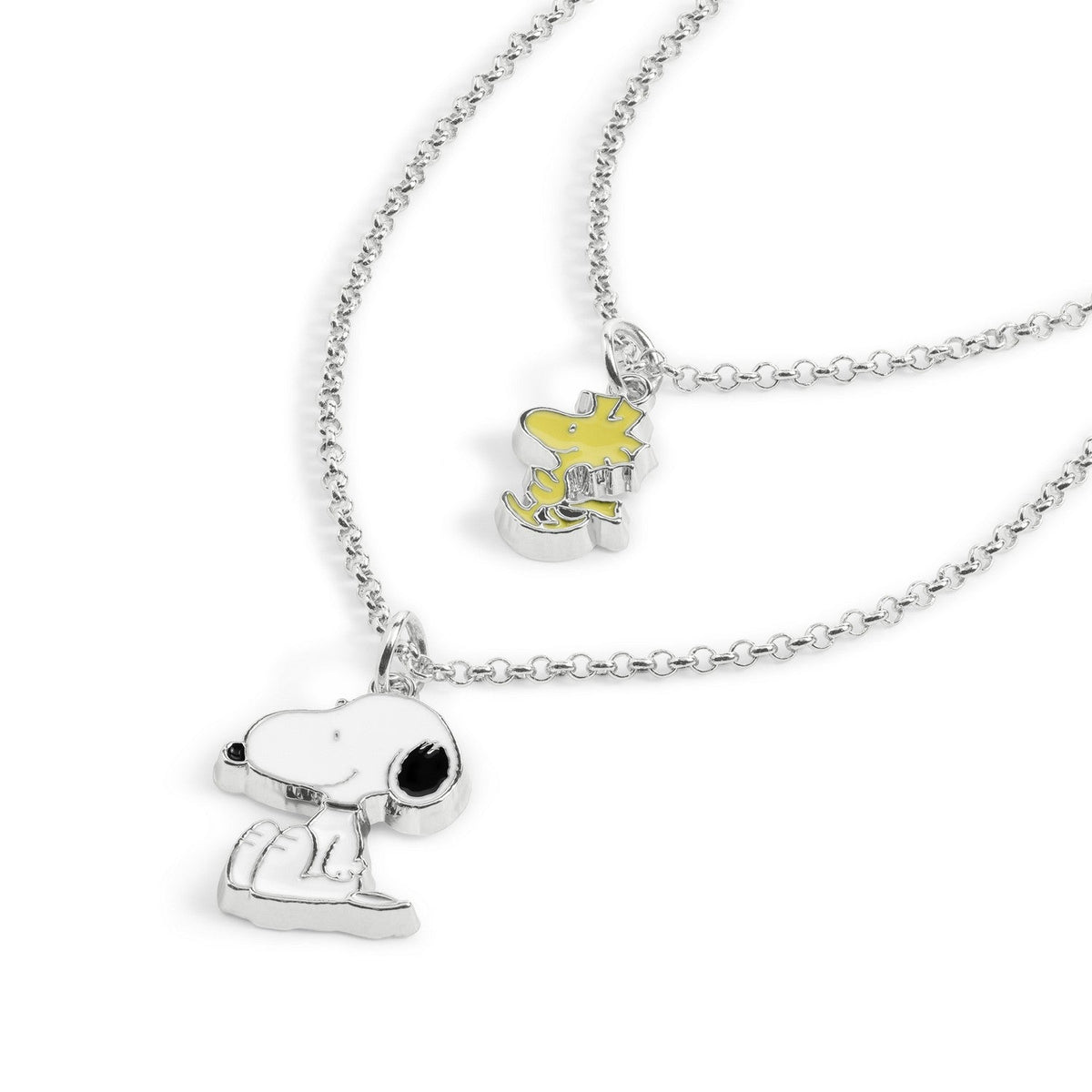 Collectable Peanuts Snoopy And Woodstock 2Pc Necklace NH01144RL-16.PH