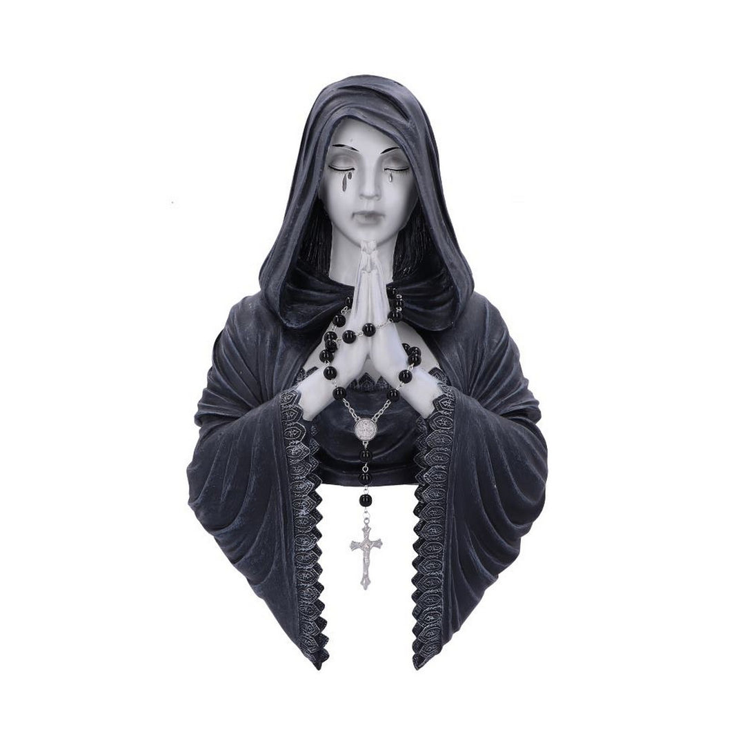 Gothic Prayer Wall Plaque Designed By Anne Stokes 39cm NOW0915