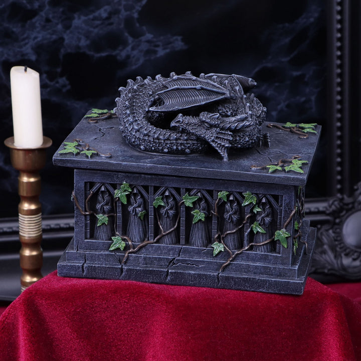 Dragon Ivy Tarot Card Holder Box NOW102
