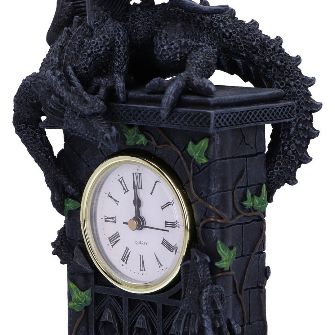 Duelling Dragons Clock Dragon Ivy Mantel Clock NOW114