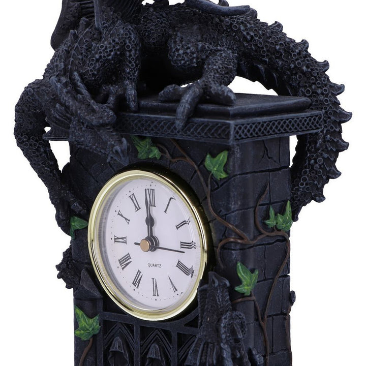 Duelling Dragons Clock Dragon Ivy Mantel Clock NOW114