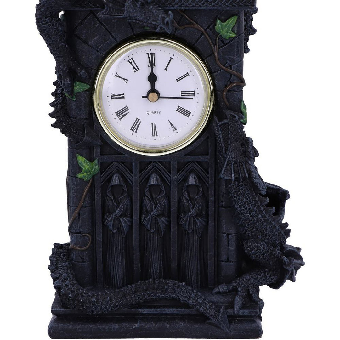 Duelling Dragons Clock Dragon Ivy Mantel Clock NOW114