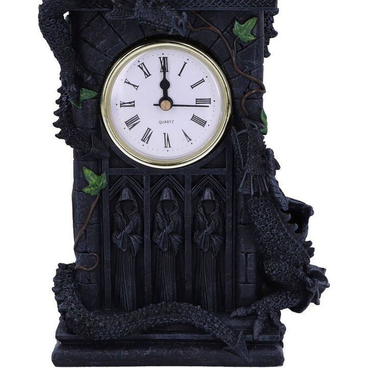 Duelling Dragons Clock Dragon Ivy Mantel Clock NOW114