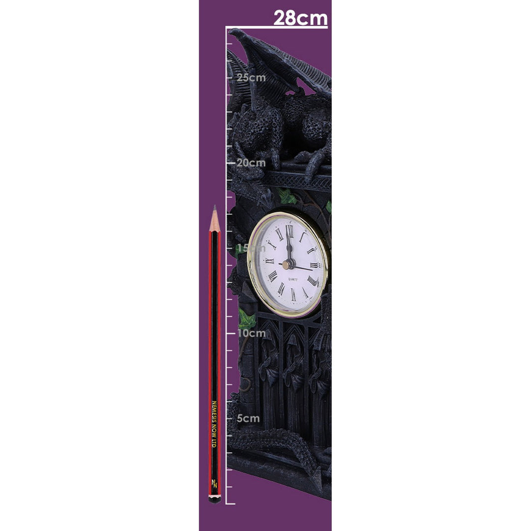 Duelling Dragons Clock Dragon Ivy Mantel Clock NOW114