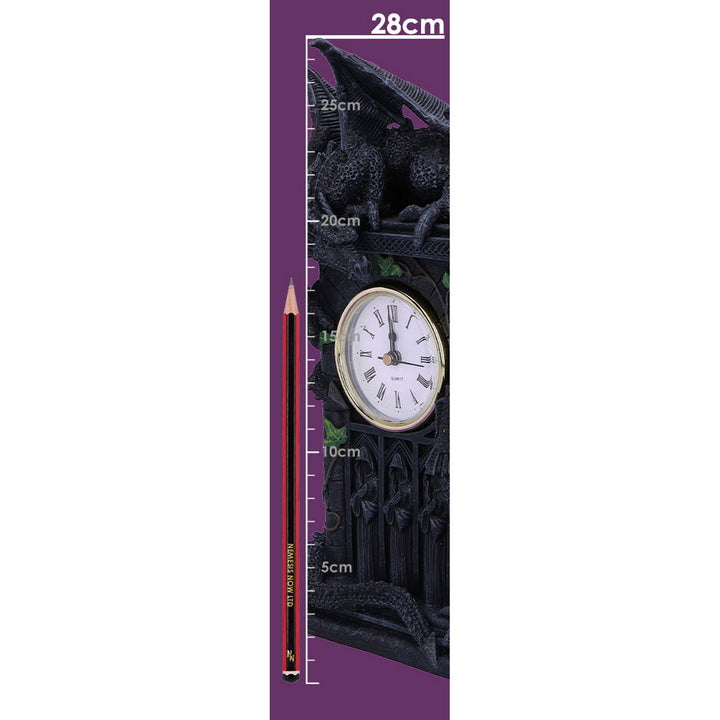 Duelling Dragons Clock Dragon Ivy Mantel Clock NOW114