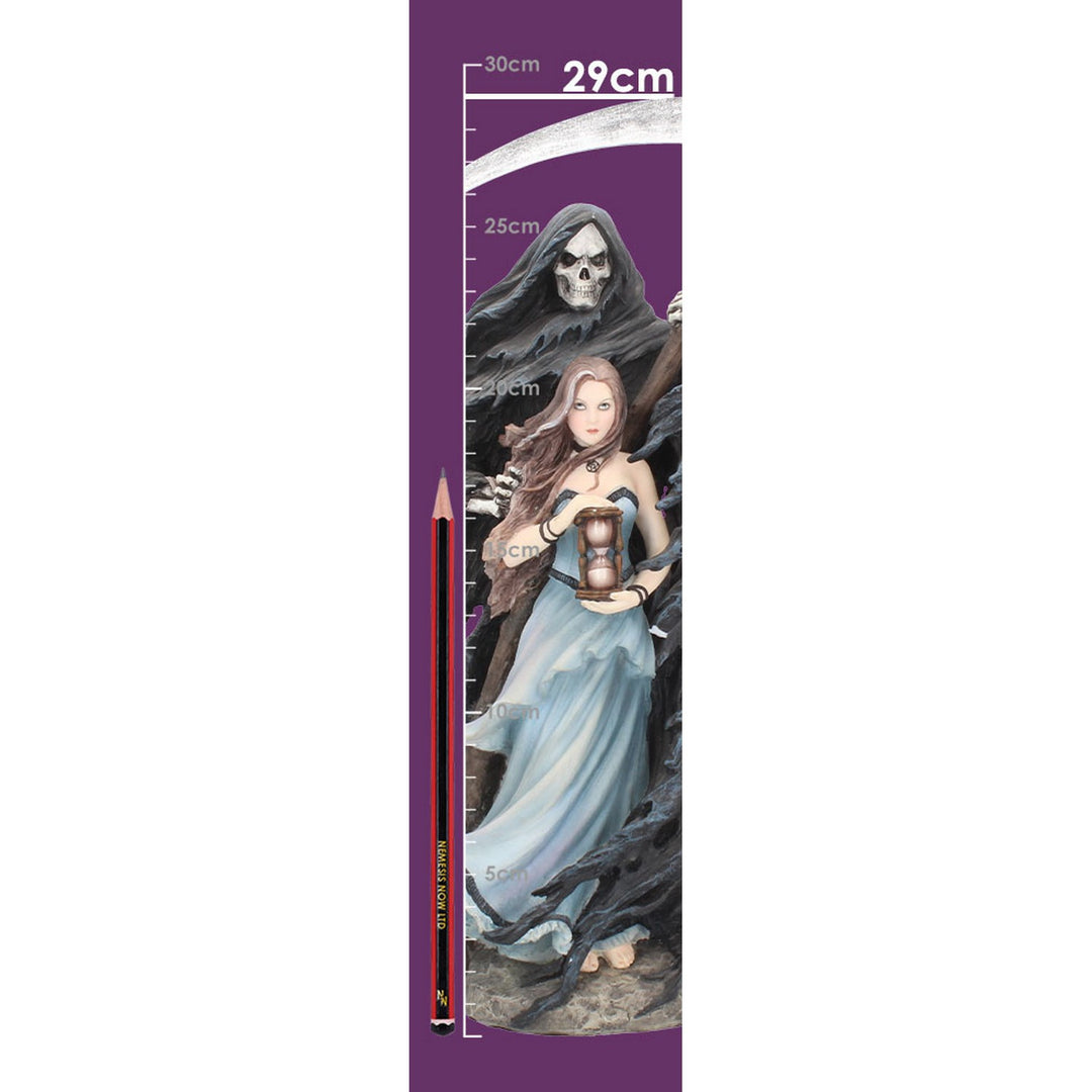 Summon The Reaper Gothic Figurine By Anne Stokes Woman and Reaper Ornament NOW4008