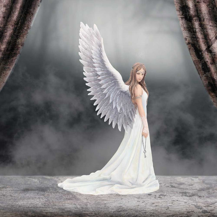 Anne Stokes Spirit Guide Figurine Angel Ornament NOW4021