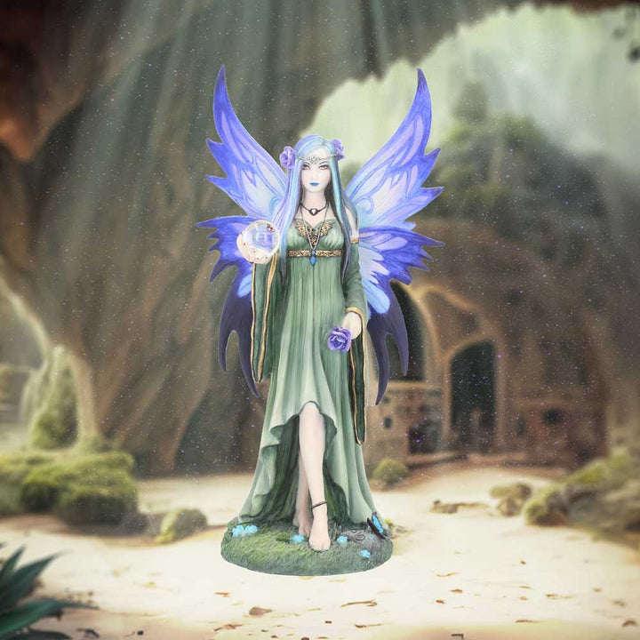 Mystic Aura Fairy Figurine by Anne Stokes Gothic Fairy Ornament NOW4023
