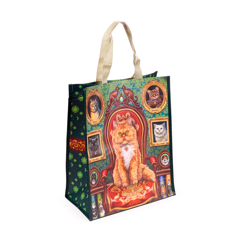 Lisa Parker Mad About Cats Reusable Shopping Bag NWBAG102