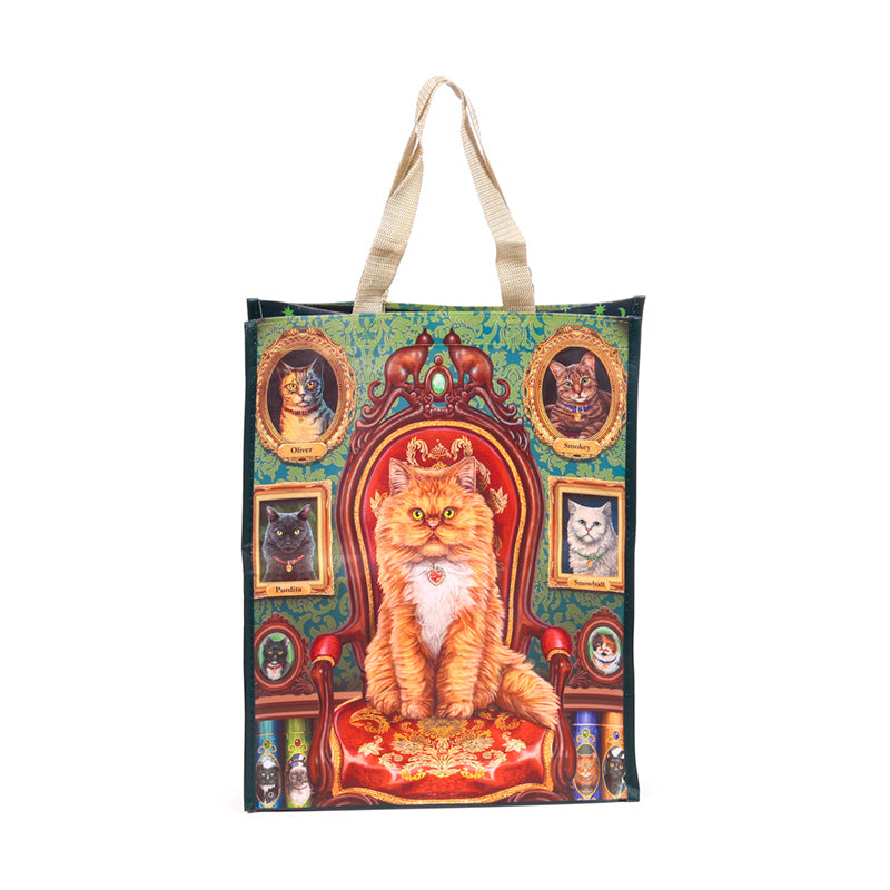 Lisa Parker Mad About Cats Reusable Shopping Bag NWBAG102
