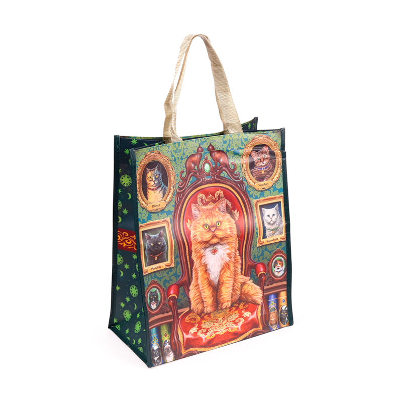 Lisa Parker Mad About Cats Reusable Shopping Bag NWBAG102