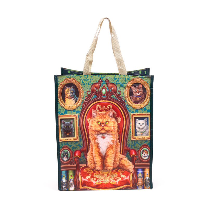 Lisa Parker Mad About Cats Reusable Shopping Bag NWBAG102