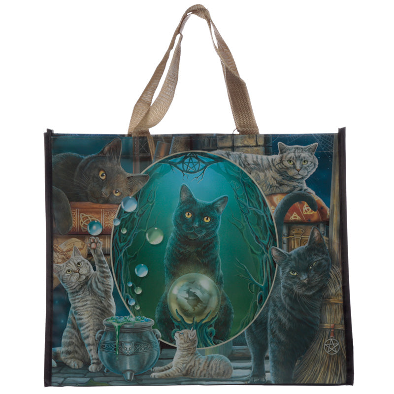 Lisa Parker Magic Cat Montage Reusable Shopping Bag NWBAG64