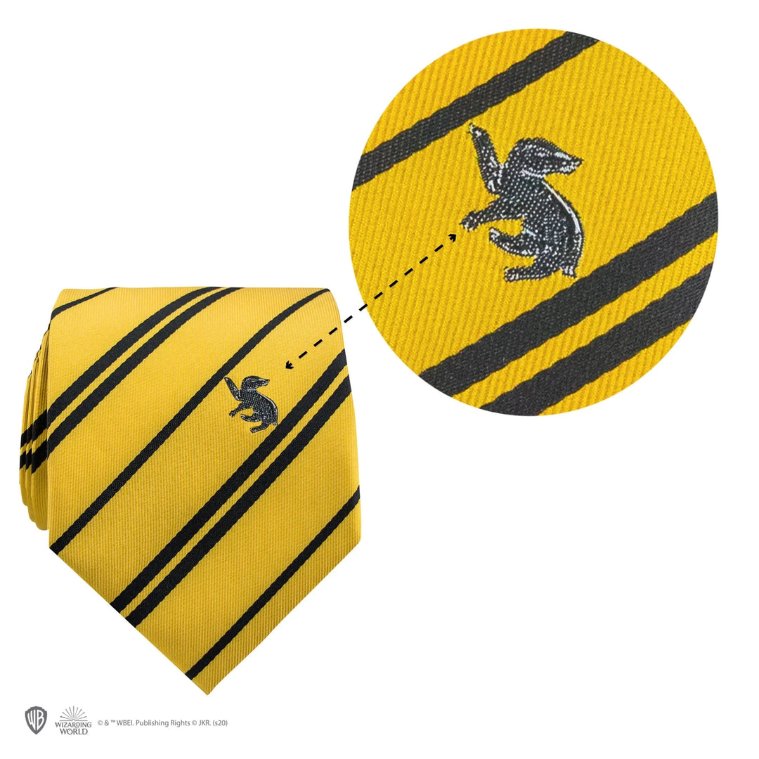 Harry Potter Deluxe Hufflepuff Tie CR1114