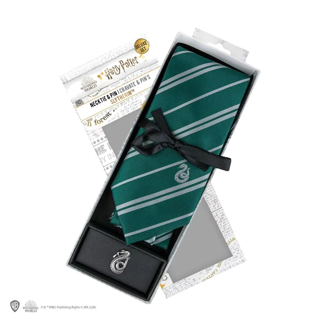 Harry Potter Deluxe Slytherin Tie CR1112