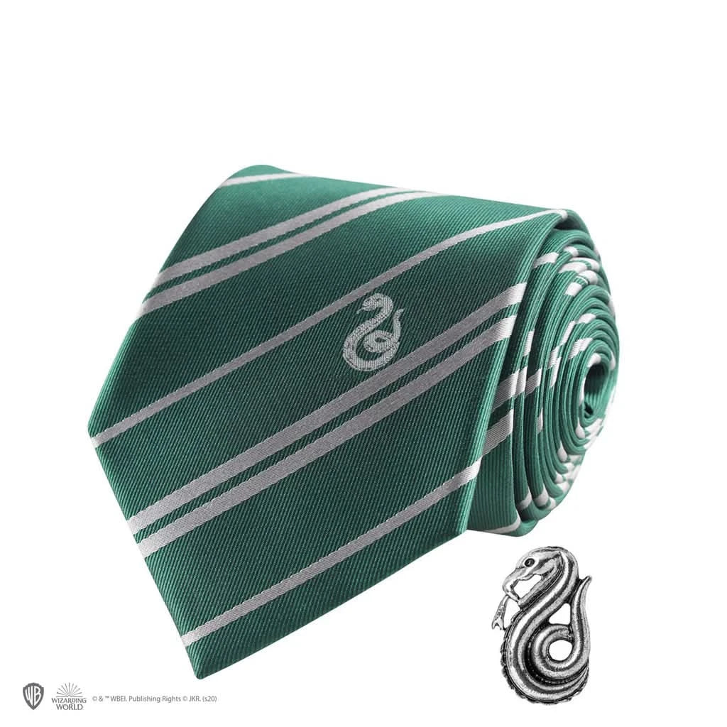 Harry Potter Deluxe Slytherin Tie CR1112