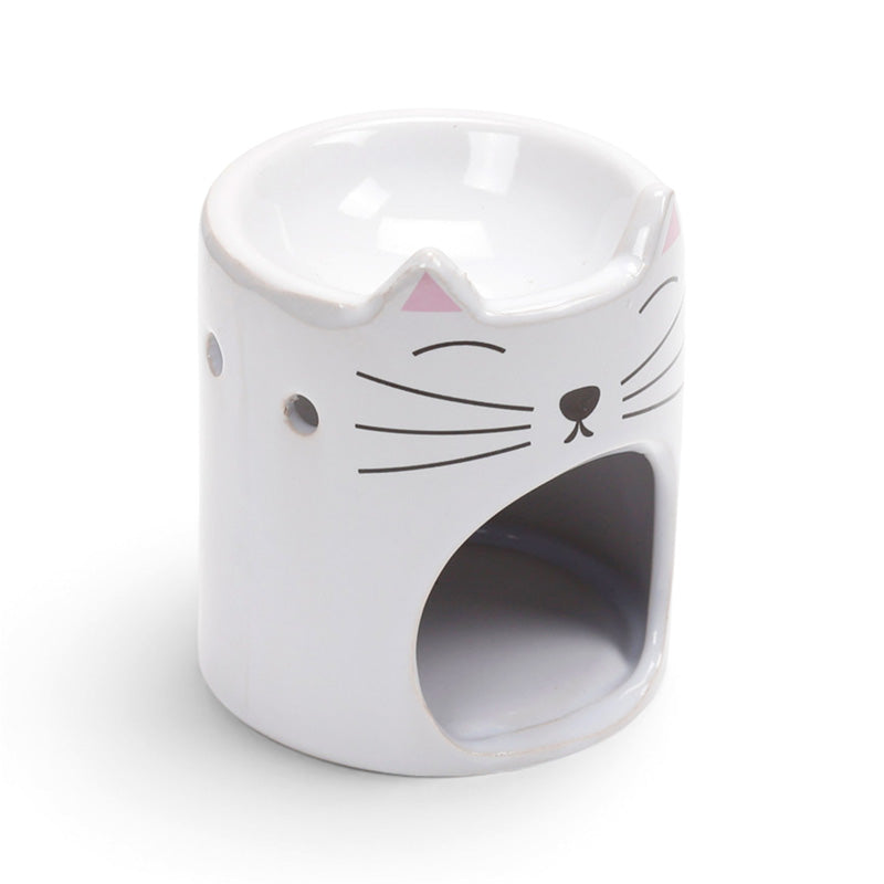 Feline Fine Ceramic Cat Head Oil Burner OB300