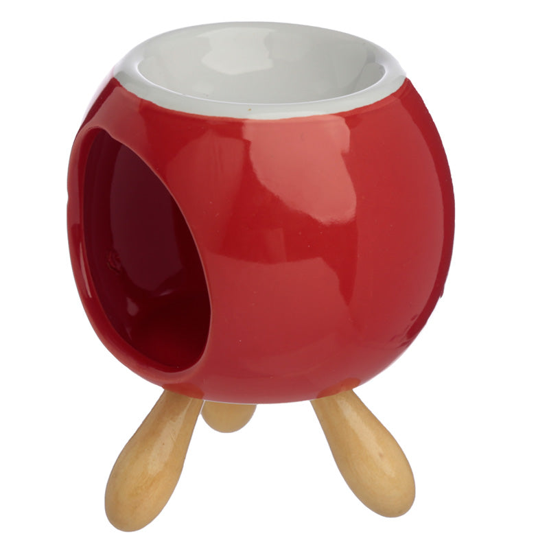 Eden Round Ceramic Oil Burner with Feet OB341