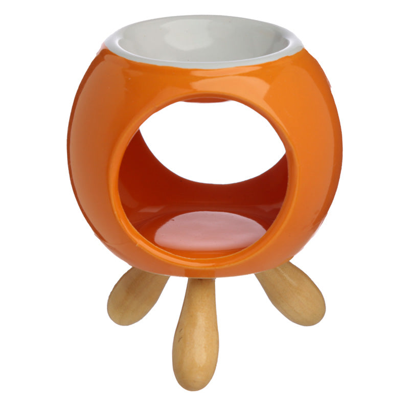 Eden Round Ceramic Oil Burner with Feet OB341