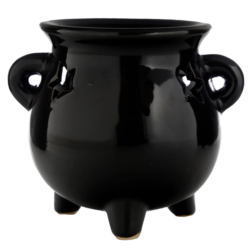 Eden Large Black Cauldron Oil Burner OB346