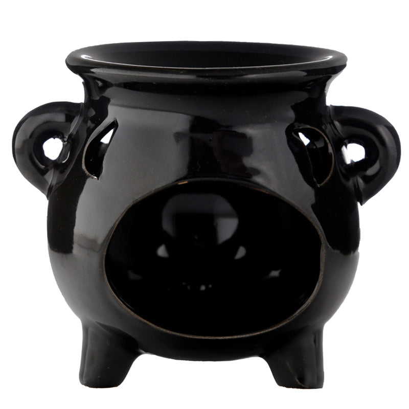 Eden Large Black Cauldron Oil Burner OB346