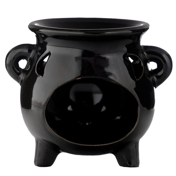 Eden Large Black Cauldron Oil Burner OB346